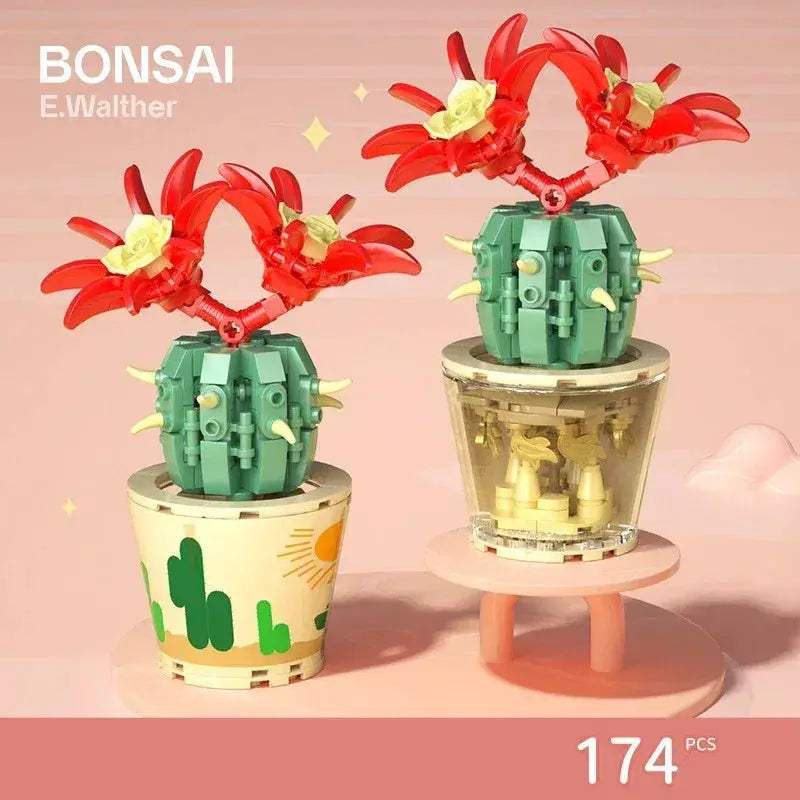 MOC Educational 3D Bouquet Building Blocks For Girls And Home Decoration - ToylandEU
