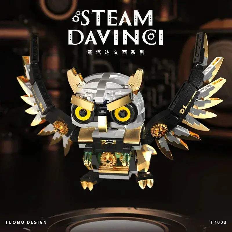 Educational Building Blocks Biomimetic Mechanical Biology DaVinci Animal Model For Kids - ToylandEU