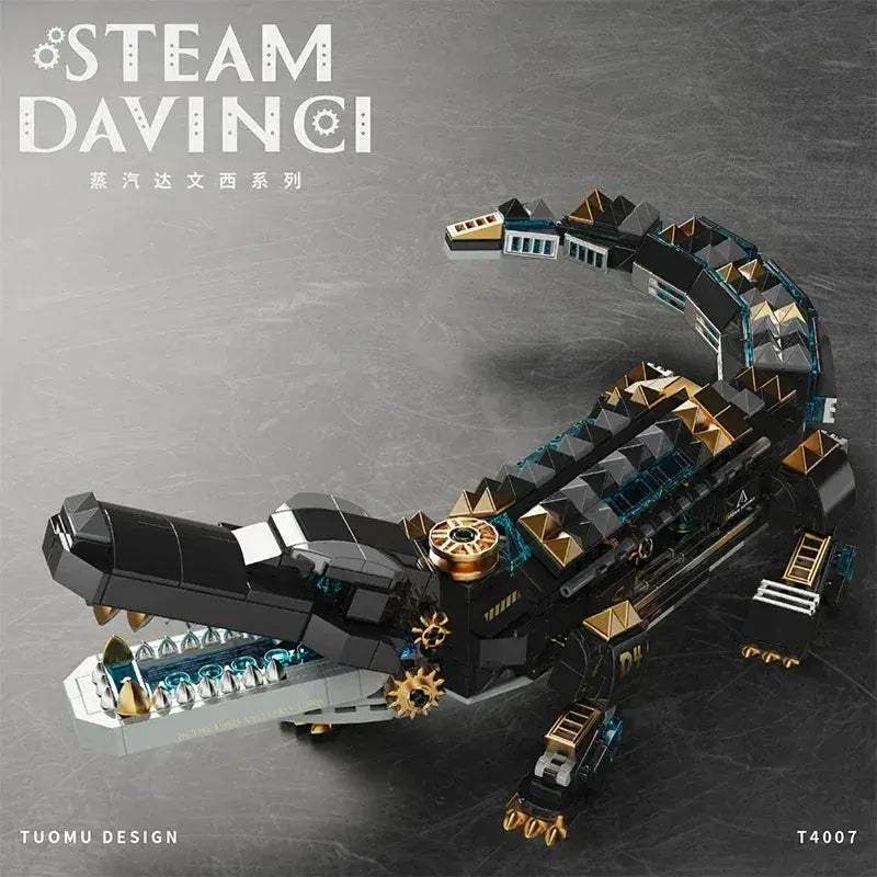 Educational Building Blocks Biomimetic Mechanical Biology DaVinci Animal Model For Kids - ToylandEU