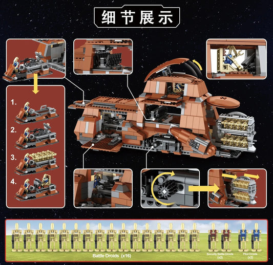 MOC Educational Building Blocks Set Desktop Ornament Gift For Home - ToylandEU