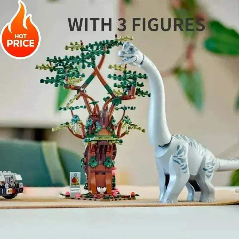 Educational Dinosaur Building Blocks Jurassic Raptor Set 76960 - ToylandEU