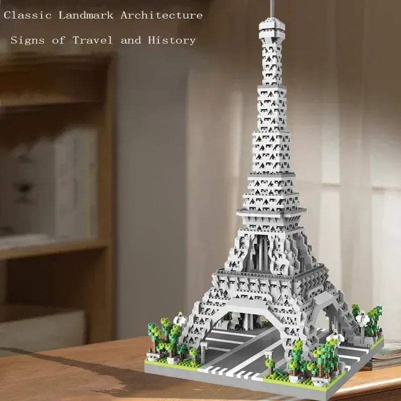 MOC Educational Eiffel Tower Micro Building Blocks For Kids - ToylandEU