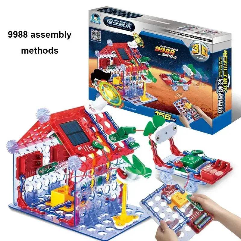 Educational Electronic Building Blocks For Kids Hands On Circuit Experiments - ToylandEU