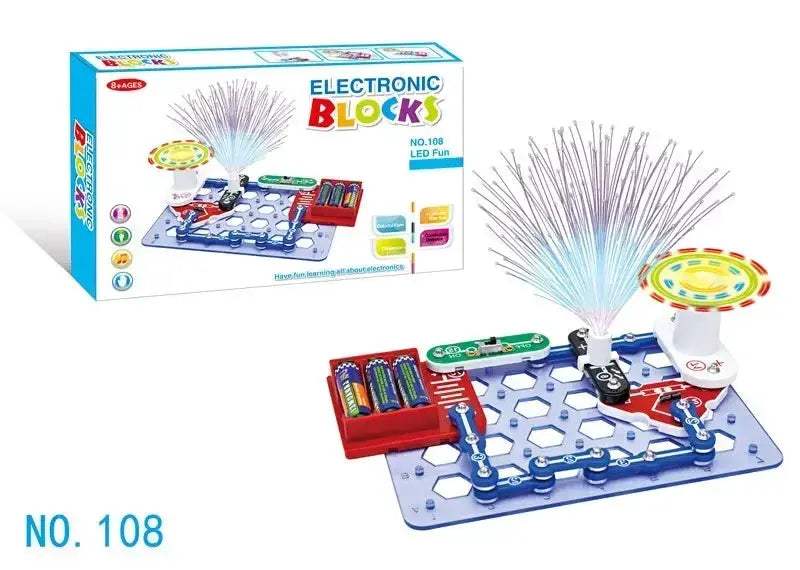 Educational Electronic Building Blocks For Kids Hands On Circuit Experiments - ToylandEU