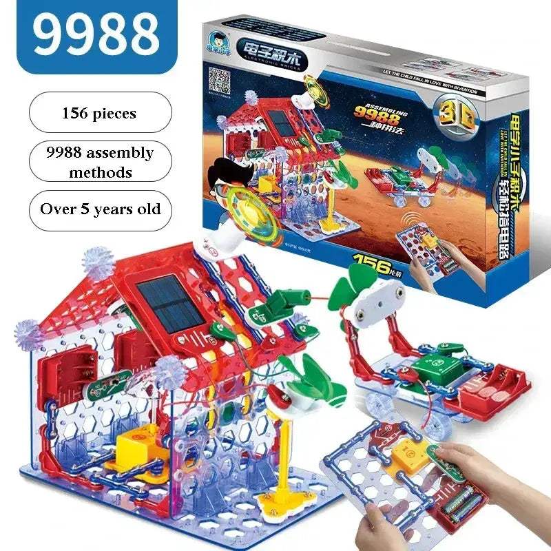 Educational Electronic Building Blocks For Kids Hands On Circuit Experiments - ToylandEU