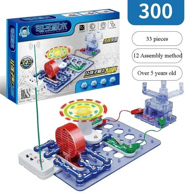 Educational Electronic Building Blocks For Kids Hands On Circuit Experiments - ToylandEU