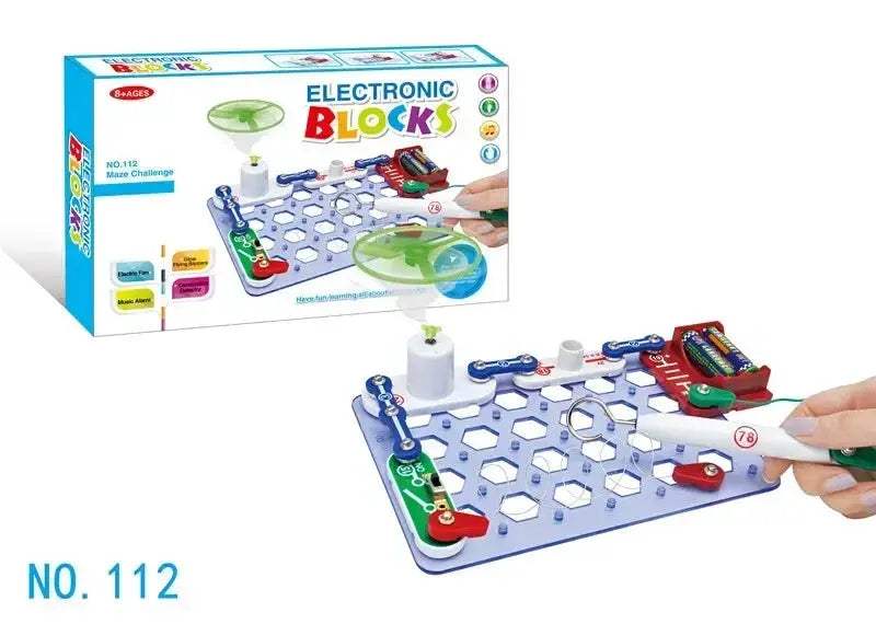 Educational Electronic Building Blocks For Kids Hands On Circuit Experiments - ToylandEU