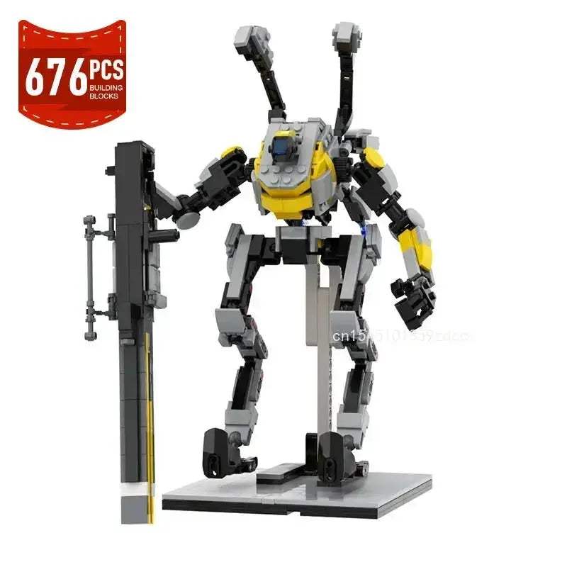 Educational Mecha Robot Building Blocks Kit Compatible With Lego - ToylandEU