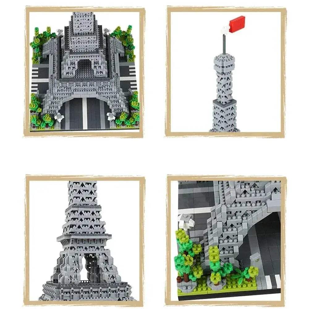  Eiffel Tower Paris Micro Mini Block Building Toy Gift -  ToylandEU™
