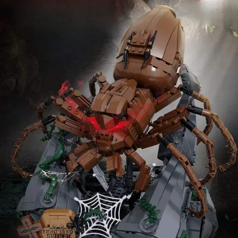 MOC Eight Eyed Spider Educational Building Blocks Toy Gift - ToylandEU