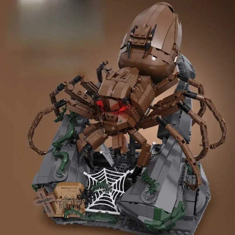 MOC Eight Eyed Spider Educational Building Blocks Toy Gift - ToylandEU