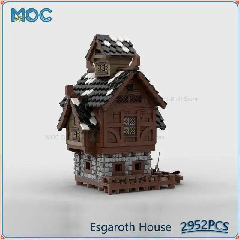  MOC Esgaroth House MOC Building Blocks DIY Assemble Bricks Model Building Bricks MOC -  ToylandEU™
