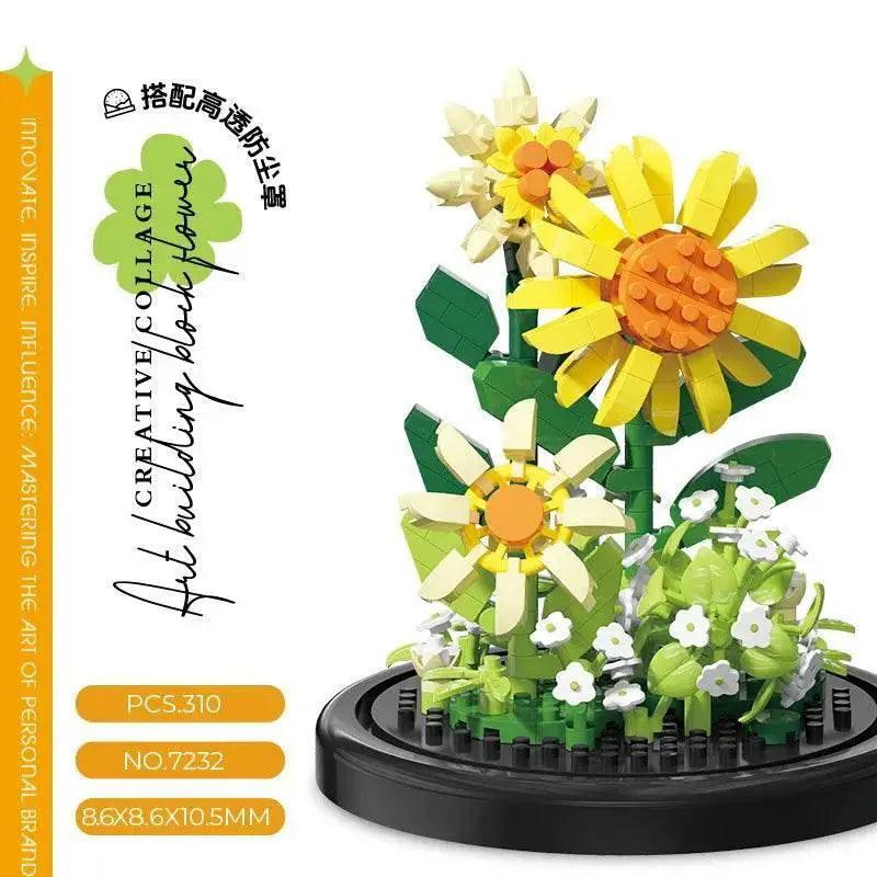  MOC Everlasting Flower Small Particle Building Blocks Brand New -  ToylandEU™