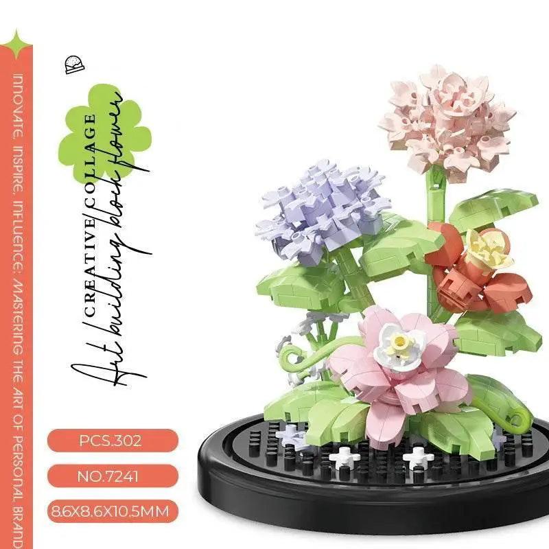  MOC Everlasting Flower Small Particle Building Blocks Brand New -  ToylandEU™