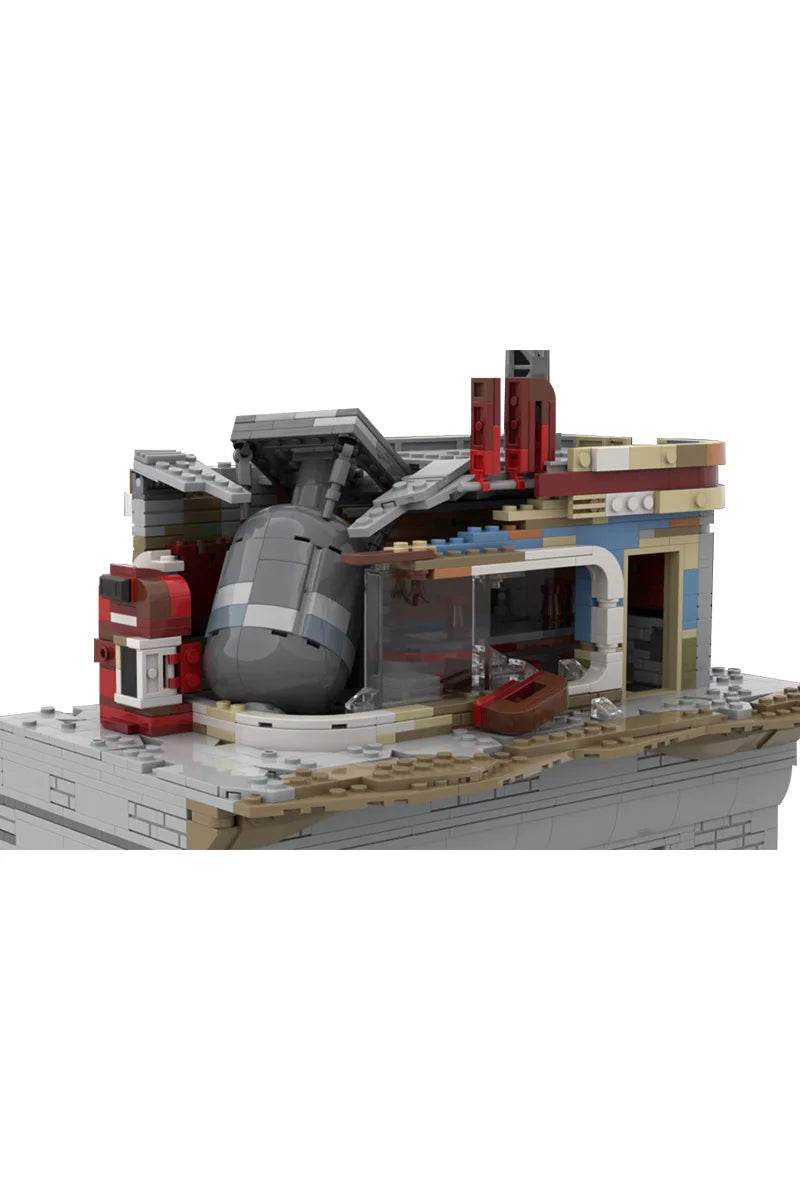 MOC Fallouted Game Vault-tec Vault Door Building Blocks Gift - ToylandEU