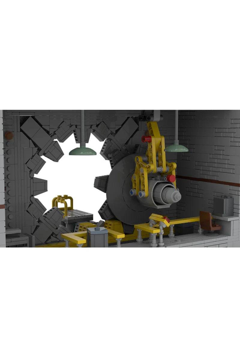 MOC Fallouted Game Vault-tec Vault Door Building Blocks Gift - ToylandEU