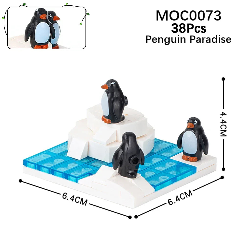 MOC Farm Building Blocks for Kids and Adults Educational Toys - ToylandEU