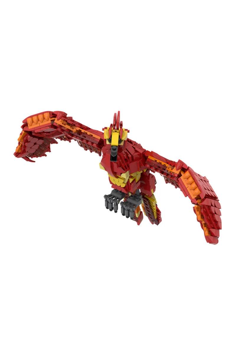MOC Fawkes Model Building Blocks Magic Phoenix Firebirds Toy - ToylandEU