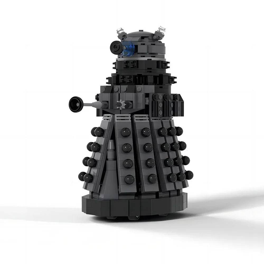 MOC First Doctor Figure Building Block Model Toy Daleked Robot Building Bricks MOC - ToylandEU