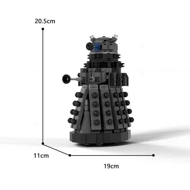 MOC First Doctor Figure Building Block Model Toy Daleked Robot Building Bricks MOC - ToylandEU