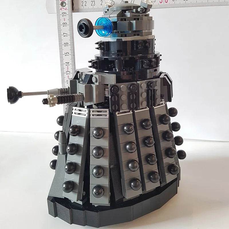 MOC First Doctor Figure Building Block Model Toy Daleked Robot Building Bricks MOC - ToylandEU