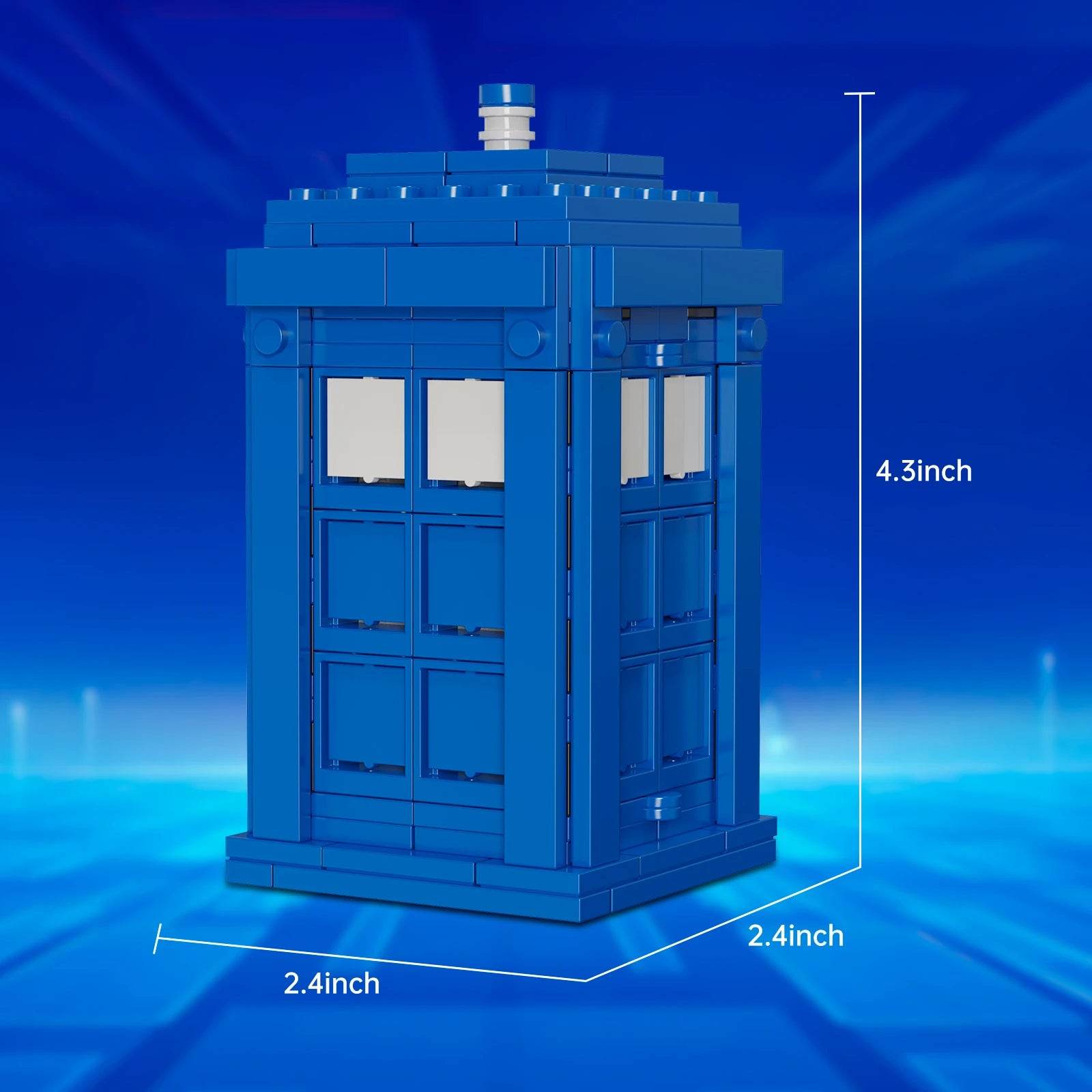 MOC First Doctor Figure Building Block Model Toy Daleked Robot Building Bricks MOC - ToylandEU