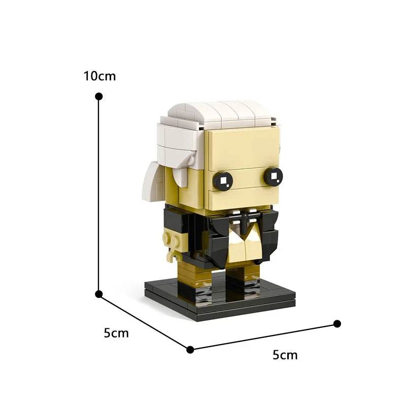 MOC First Doctor Figure Building Block Model Toy Daleked Robot Building Bricks MOC - ToylandEU