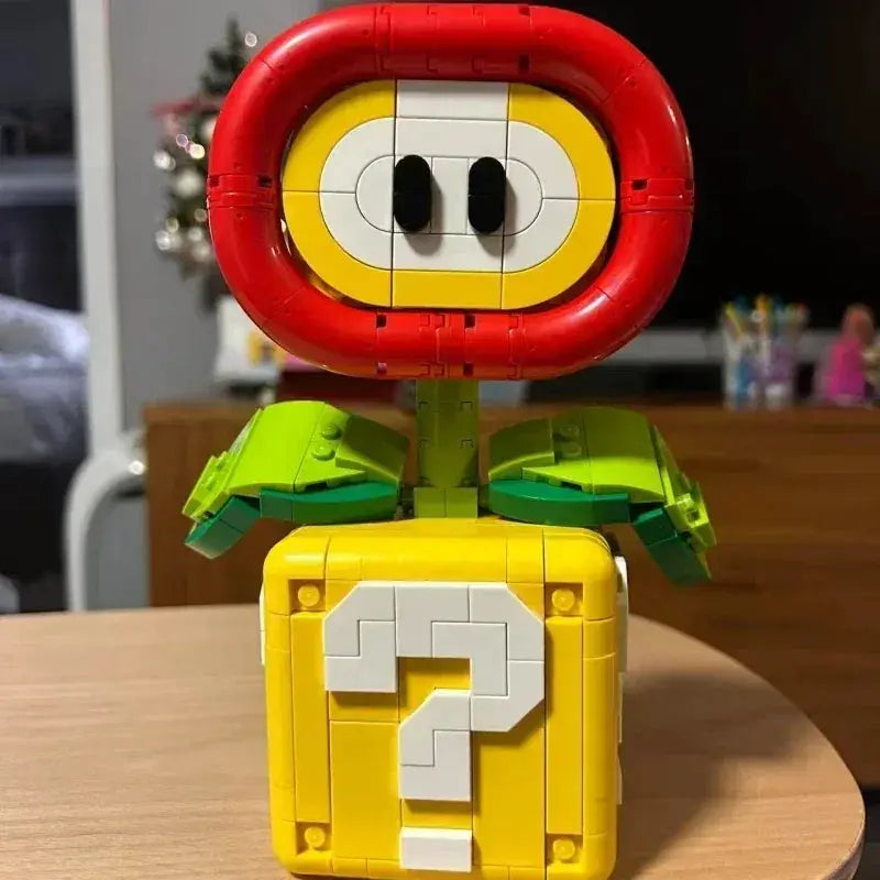 Flame Flower Building Blocks Set Educational MOC Toy - ToylandEU