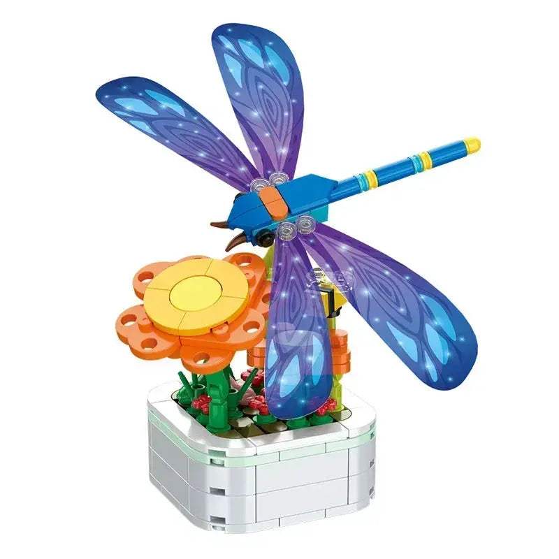 MOC Flower Building Blocks Bouquet Set For Creative Home Decor - ToylandEU