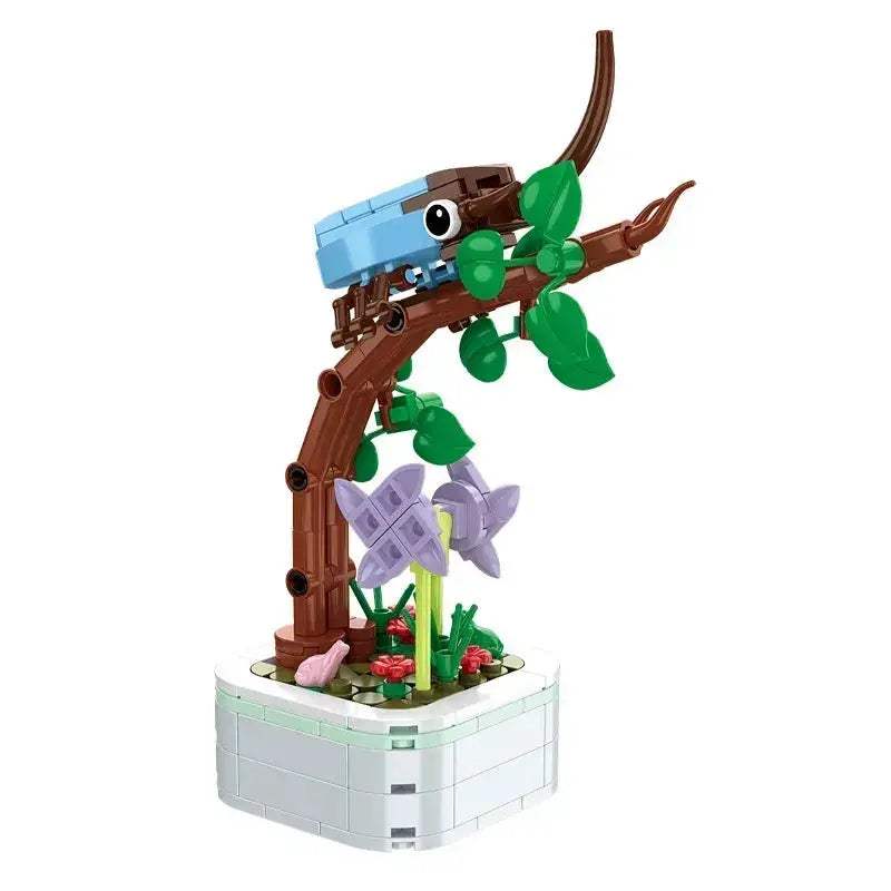MOC Flower Building Blocks Bouquet Set For Creative Home Decor - ToylandEU