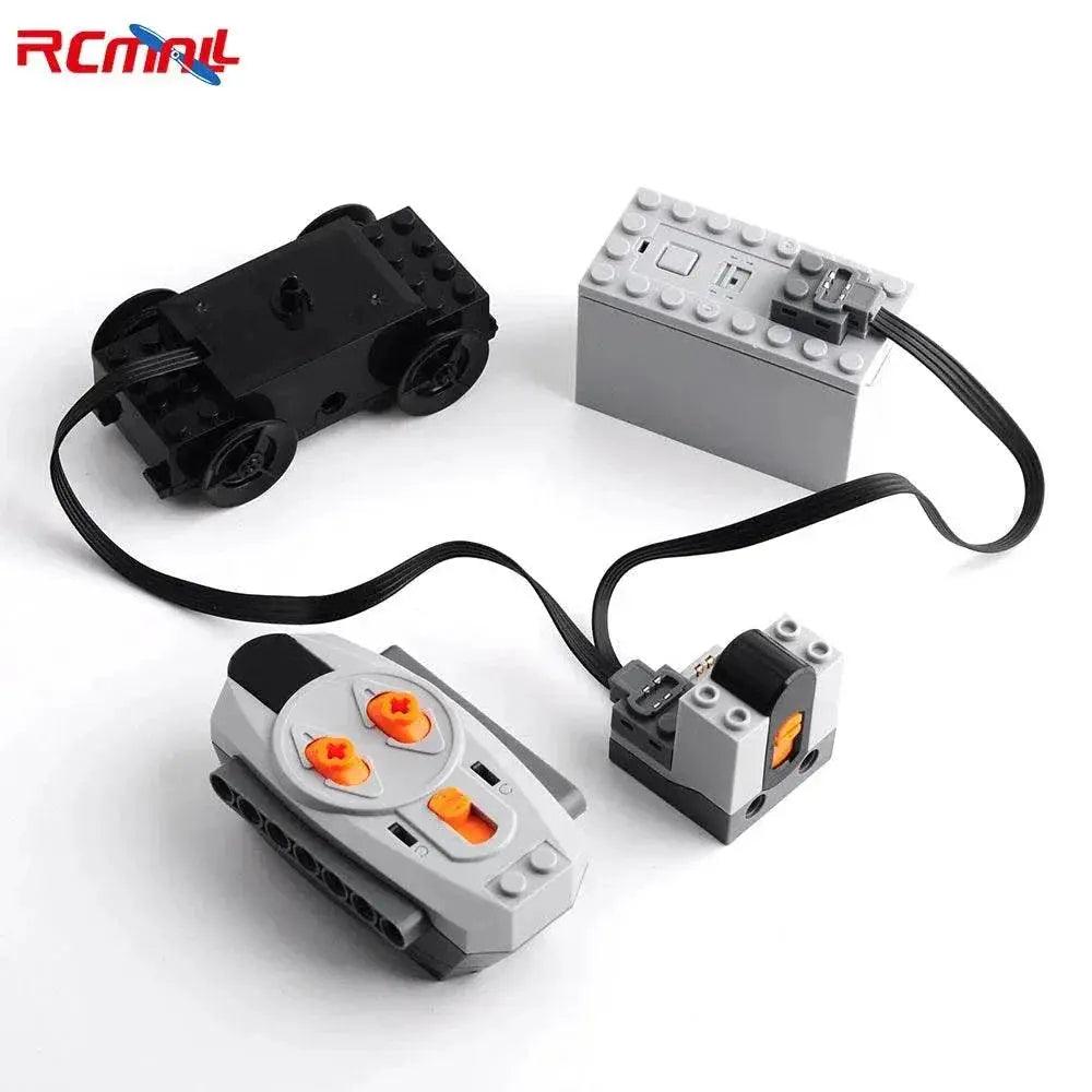  MOC For Power Functions Parts Building Blocks Train Track Motor Battery Box Receiver for Legoeds -  ToylandEU™