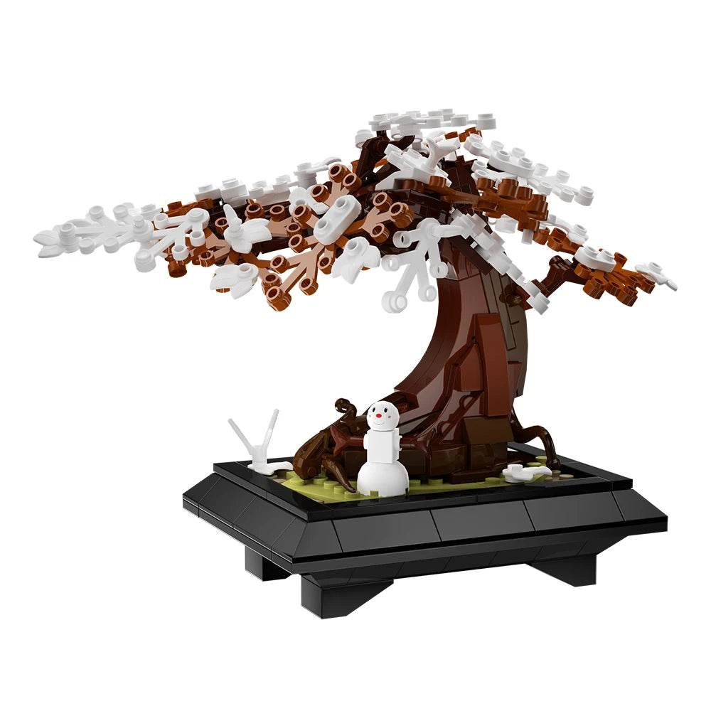 MOC Four Season Flower Bonsai Building Blocks Tree Gift - ToylandEU