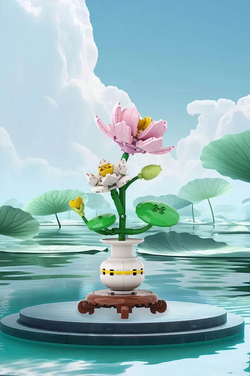 MOC Four Seasons Bonsai Building Blocks Building Bricks MOC Gift Set - ToylandEU