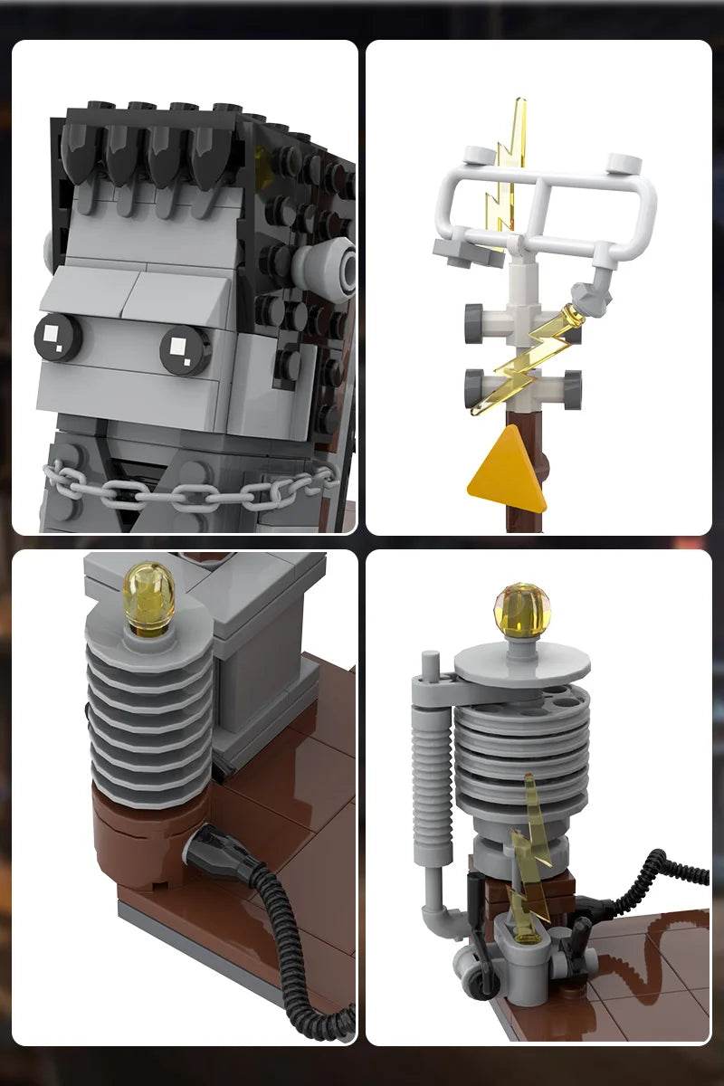 MOC Frankenstein BrickheadZ Building Blocks Action Figure Gift Building Bricks MOC - ToylandEU