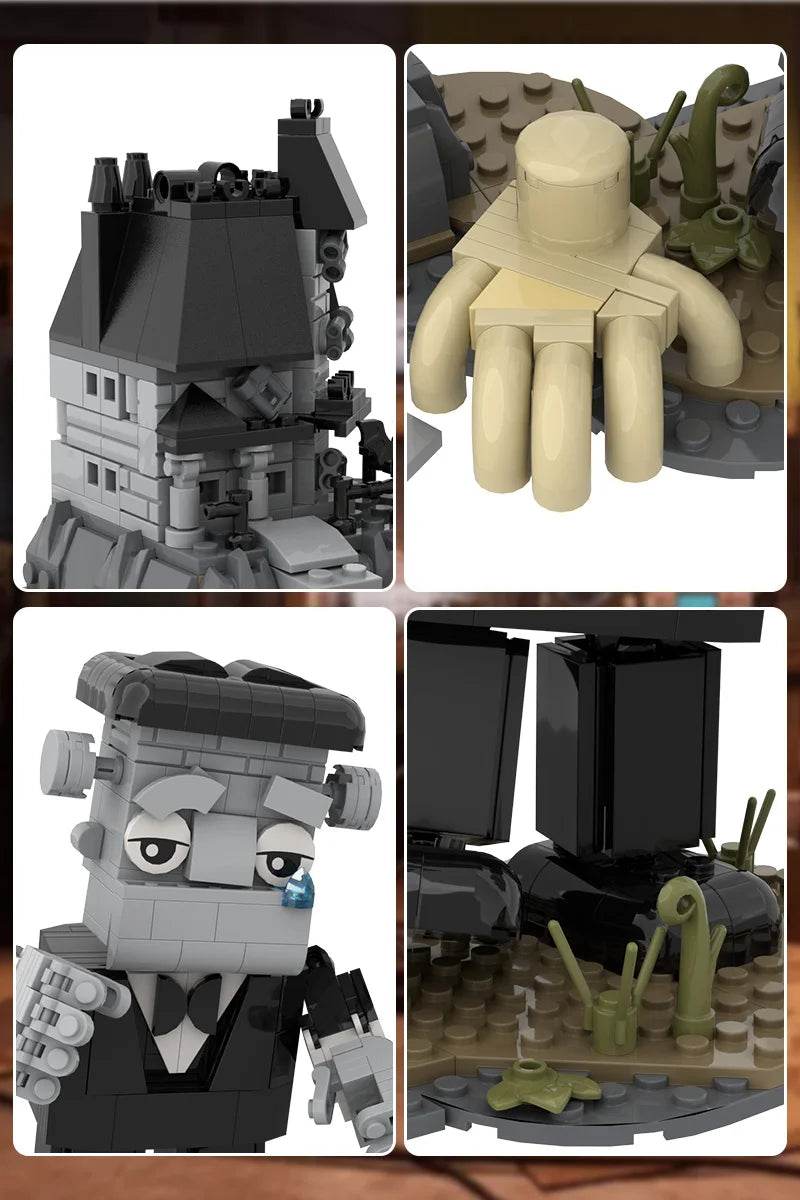 MOC Frankenstein BrickheadZ Building Blocks Action Figure Gift Building Bricks MOC - ToylandEU