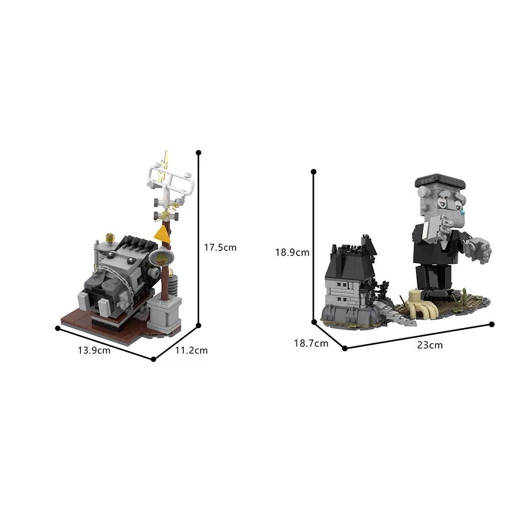 MOC Frankenstein BrickheadZ Building Blocks Action Figure Gift Building Bricks MOC - ToylandEU