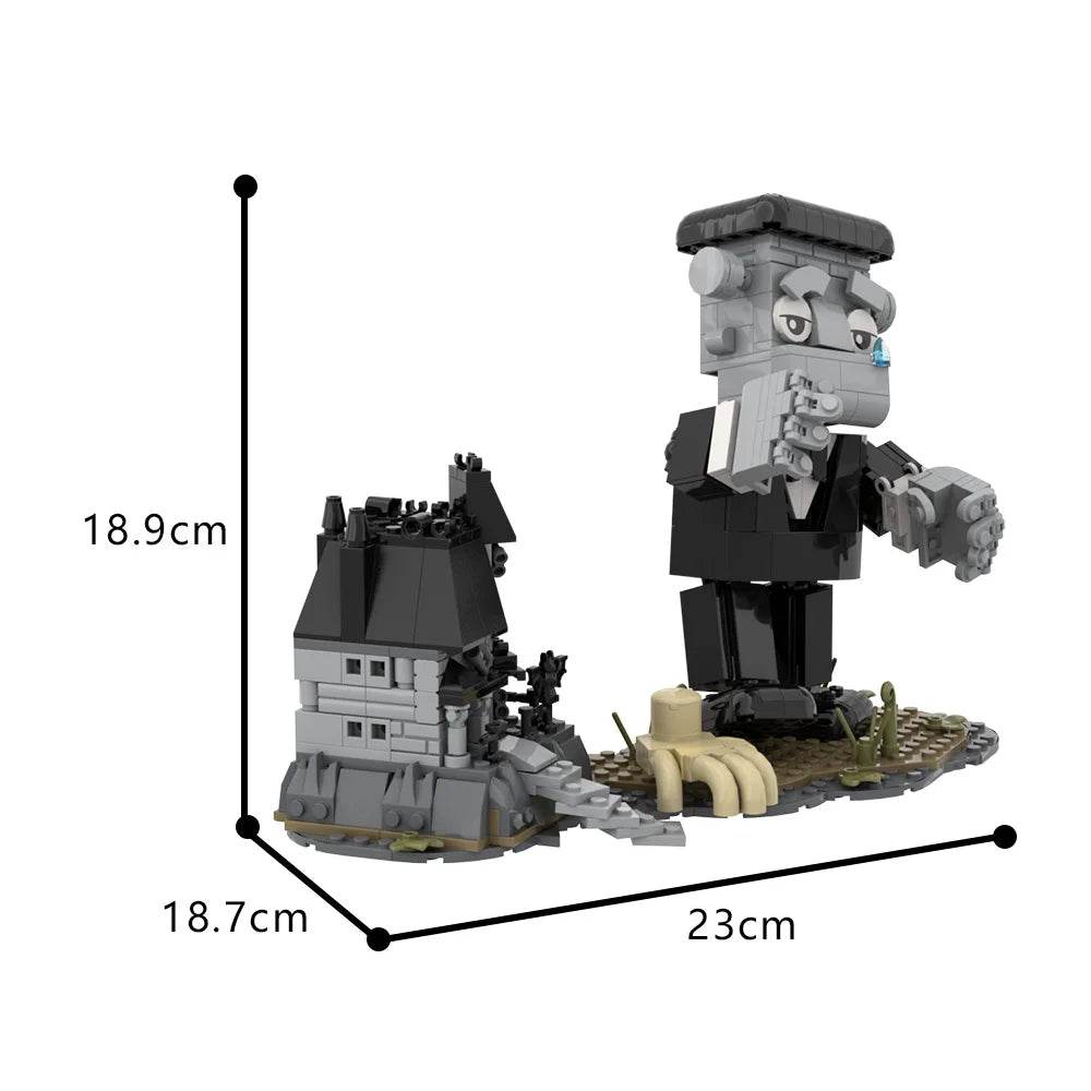 MOC Frankenstein BrickheadZ Building Blocks Action Figure Gift Building Bricks MOC - ToylandEU