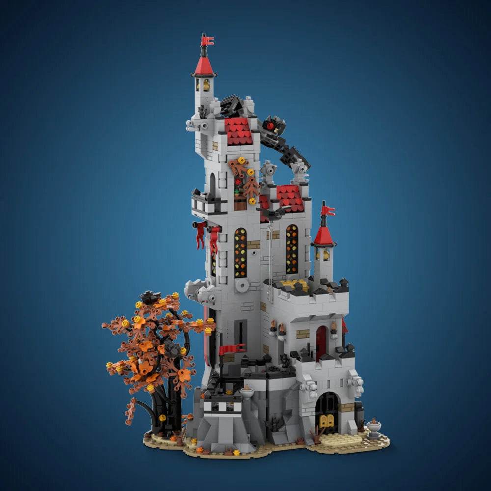 MOC Fright Knights Basil's Manor Castle Building Blocks Gift Building Bricks MOC - ToylandEU