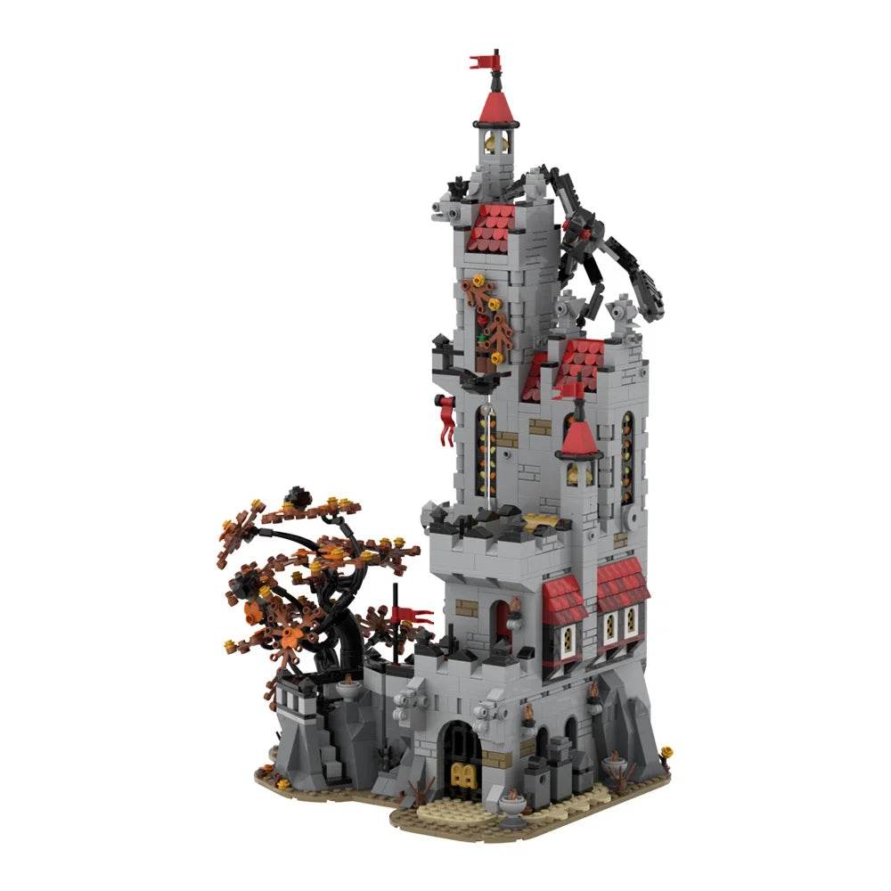 MOC Fright Knights Basil's Manor Castle Building Blocks Gift Building Bricks MOC - ToylandEU