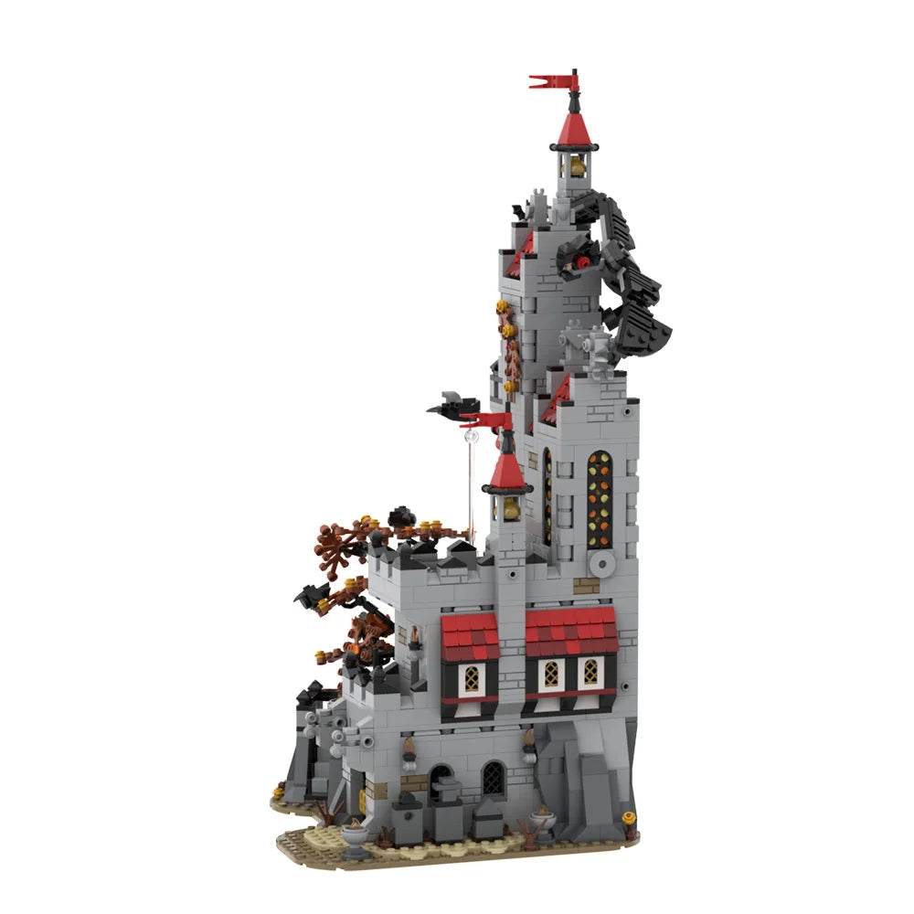 MOC Fright Knights Basil's Manor Castle Building Blocks Gift Building Bricks MOC - ToylandEU