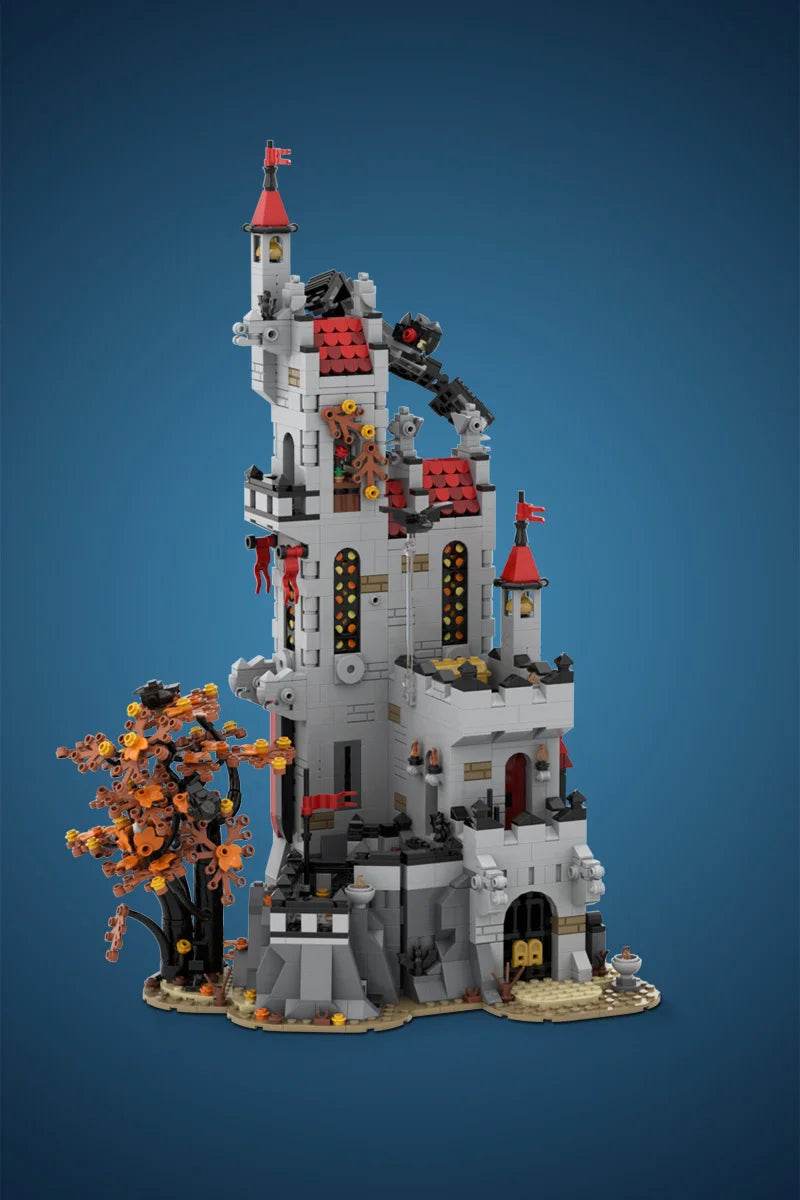 MOC Fright Knights Basil's Manor Castle Building Blocks Gift Building Bricks MOC - ToylandEU