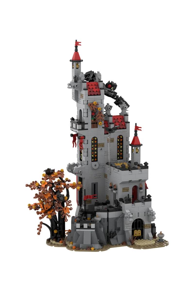 MOC Fright Knights Basil's Manor Castle Building Blocks Gift Building Bricks MOC - ToylandEU