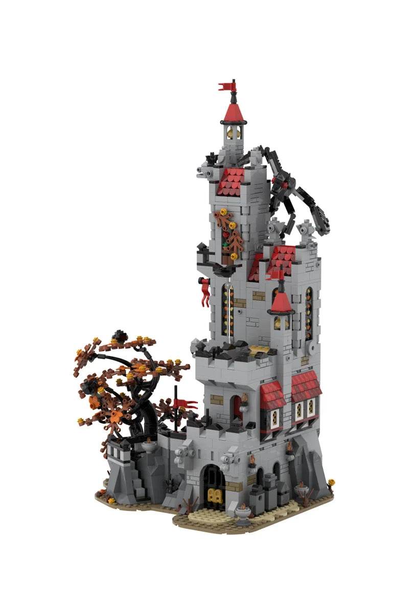 MOC Fright Knights Basil's Manor Castle Building Blocks Gift Building Bricks MOC - ToylandEU