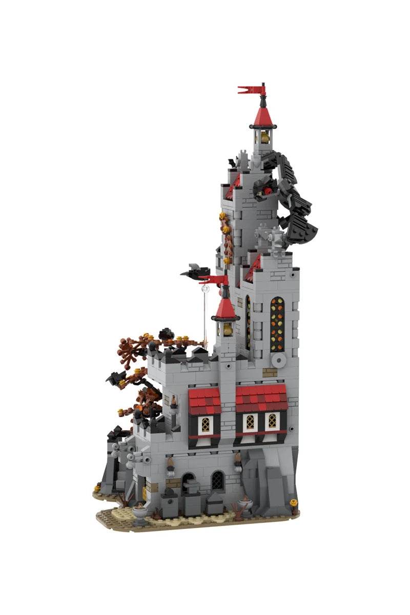 MOC Fright Knights Basil's Manor Castle Building Blocks Gift Building Bricks MOC - ToylandEU