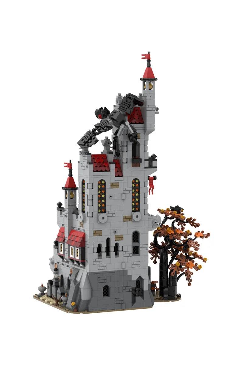 MOC Fright Knights Basil's Manor Castle Building Blocks Gift Building Bricks MOC - ToylandEU