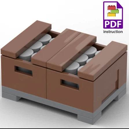 MOC Fuel Gas Tank Building Blocks Kit for Boys Gift Toys Building Bricks MOC - ToylandEU