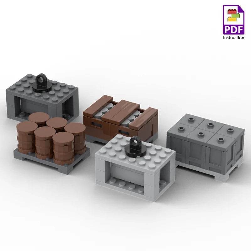 MOC Fuel Gas Tank Building Blocks Kit for Boys Gift Toys Building Bricks MOC - ToylandEU