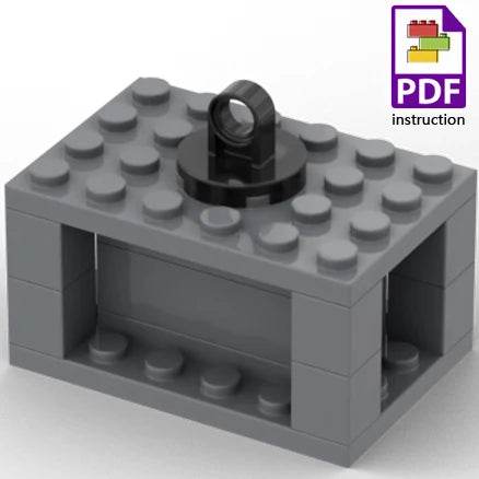 MOC Fuel Gas Tank Building Blocks Kit for Boys Gift Toys Building Bricks MOC - ToylandEU