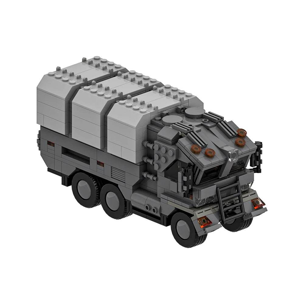 MOC Futuristic Military Truck Model Building Block DIY Building Bricks MOC - ToylandEU