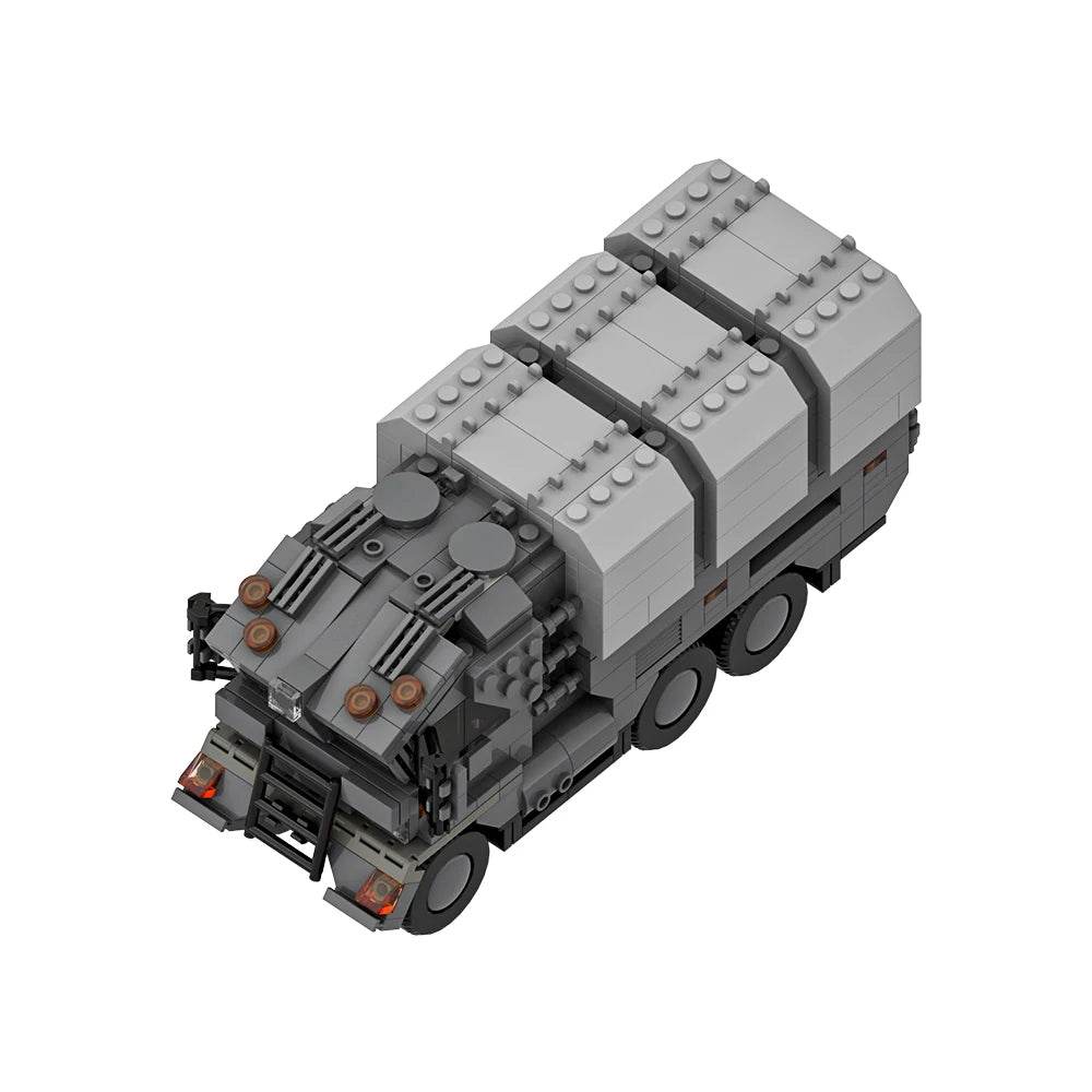 MOC Futuristic Military Truck Model Building Block DIY Building Bricks MOC - ToylandEU
